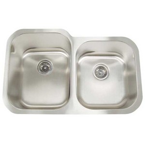 Artisan Large Double Bowl - 18 Gauge