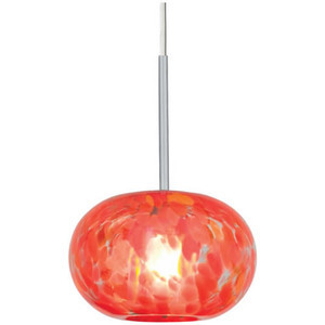 Candy Apple Red Pendant Light
