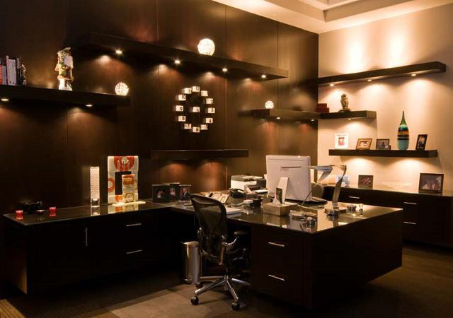 Contemporary Lighting Design for an Office