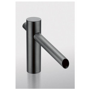 Black Contemporary Sink Faucet with Eco Power