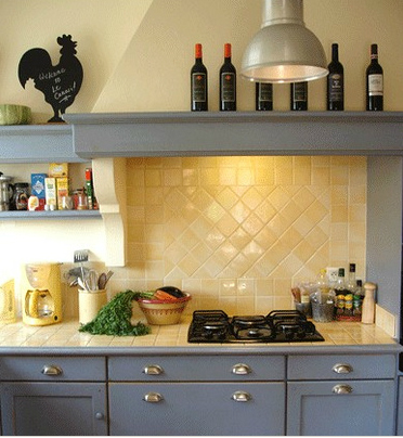 Provincial Kitchen with Mosaic