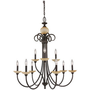 The Montclaire Chandelier from Sea Gull