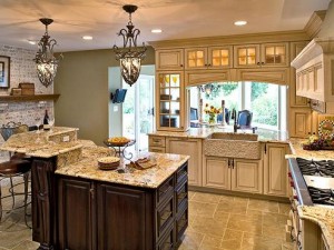 When Your Kitchen Has This Much Lighting, You Need A Good Way To Regulate It