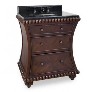 Rosewood Beaded Vanity from Lyn Design