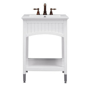 Sagehill Designs Bathroom Vanity Cabinet with Open Shelf from the Seaside Collection Sagehill Designs Bathroom Vanity Cabinet with Open Shelf from the Seaside Collection