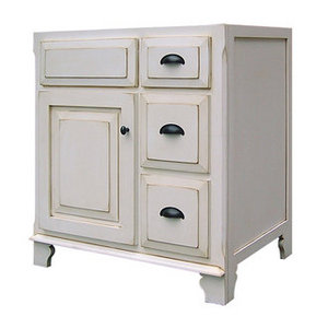 Sagehill Designs Vanity Cavinet With One Door And Two Drawers From The Victorian Collection Sagehill Designs Vanity Cavinet With One Door And Two Drawers From The Victorian Collection