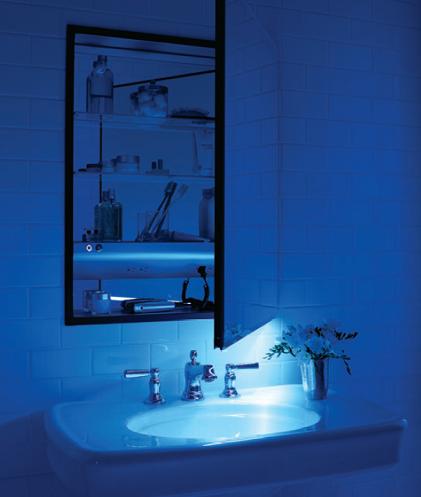 Robern M-Series Medicine Cabinet With Built In Night Light