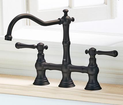 Bridgeford Double Handle Kitchen Faucet From Grohe