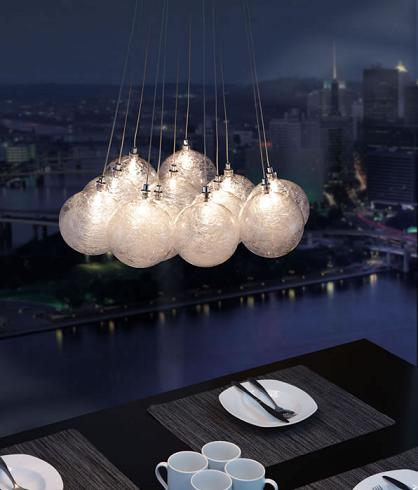 Cosmos Cluster Pendant From Zuo Modern