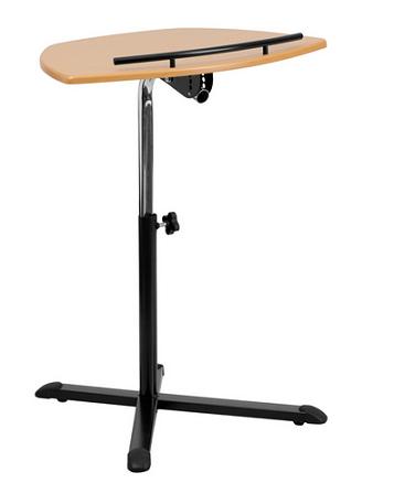 Height Adjustable Cherry Laptop Computer Desk From Flash Furniture