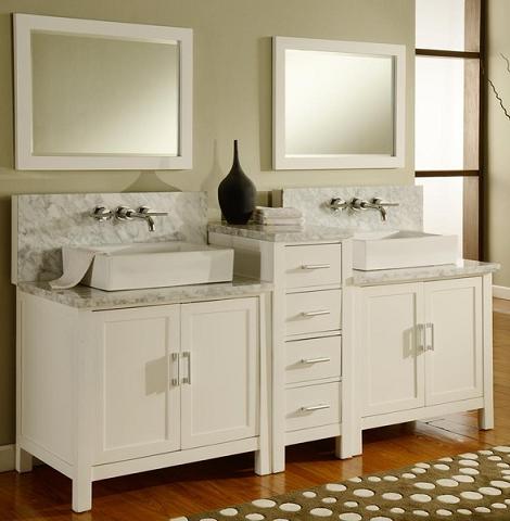 Horizon Double Wall Mount Faucet Ready Vanity From Direct Vanity