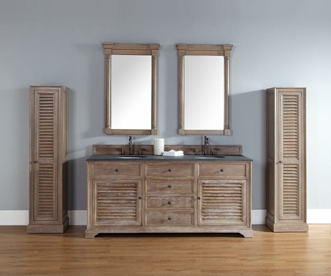 Savannah Linen Cabinets In Driftwood 238-107-5011 from James Martin Furniture