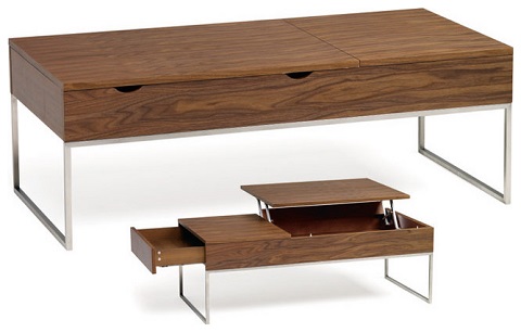 Marlow Coffee Cocktail Table in Walnut HGSD404 from Nuevo Living