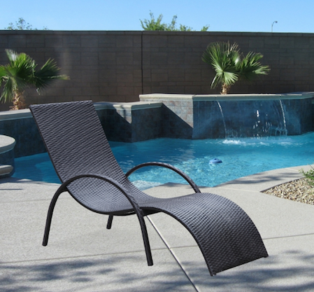 Otello Outdoor Lounge Chair, FMI10076 by Fine Mod Imports 
