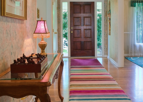 Are rugs by no means have to be simple or demure (by Julie Dasher Rugs) 