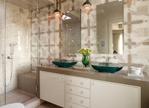 A great choice for bathrooms without natural light. (By Kohler) 