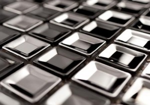 Glass Mosaic Tile Piazza Olive Martini Glamour