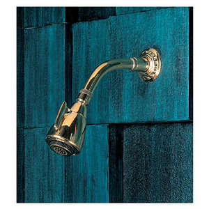 Herbeau Pompadour Collection Multi-Function Shower Head with Arm and Flange