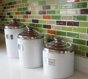 The Bright, Bold Colors Of This Essen Tile Create A Great Modern Retro Style