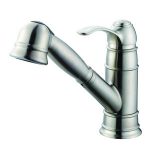 Country Kitchen Style Faucet With Pull Out Nozzle