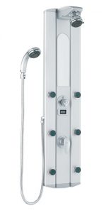 Shower Massager Panel With Digital Thermometer From Vigo Industries