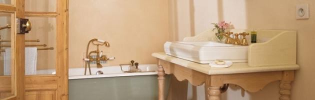 Details~ The perfect pedestal sink - French Country Cottage