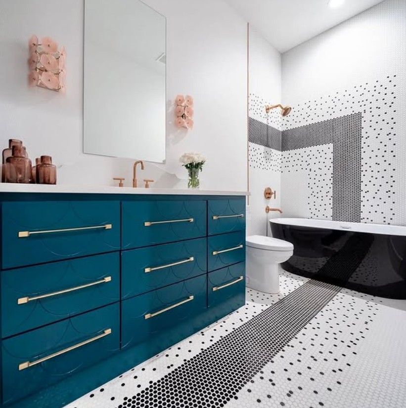 Mosaic Tile in Showers