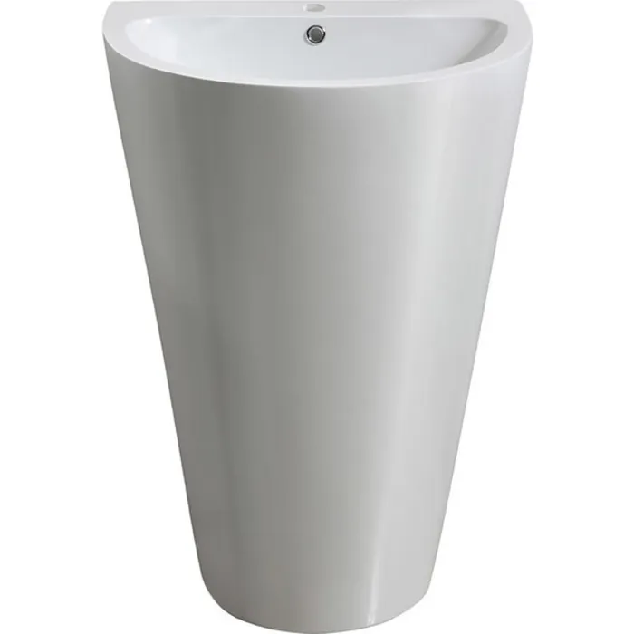Fresca Parma White Pedestal Sink 