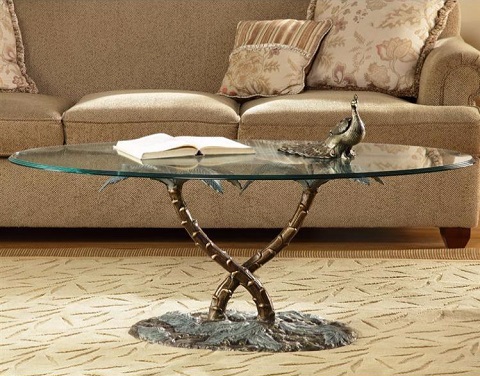 Palm Tree Coffee Table 33918 from SPI Home