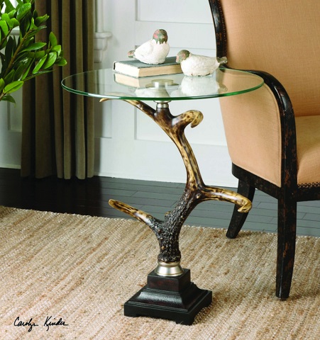Stag Horn Accent Table 24430 from Uttermost