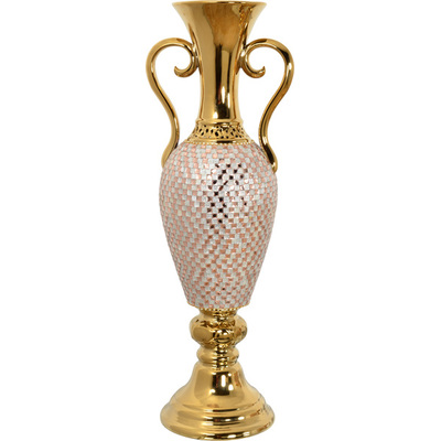 Afd Rose Crystal Tall Vase CS-CV9090-295-C