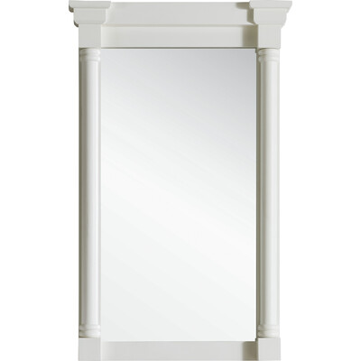 James Martin Savannah/Providence 27 inch Mirror, Bright White 238-107-M27-BW