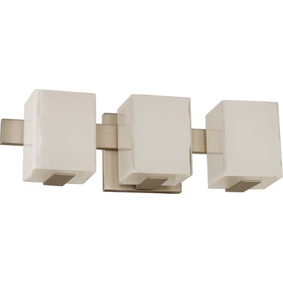 Kalco Catalina 3 Light Bath in Satin Nickel 307533SN