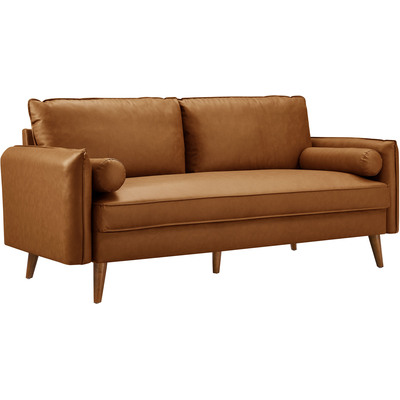 Modway Furniture Revive Upholstered Vegan Leather Sofa by Modway, 889654174691, EEI-6975