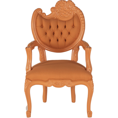 Polart Designs Baroque-Inspired, Eclectic Modern Furniture 550CIJ Armchair (left)