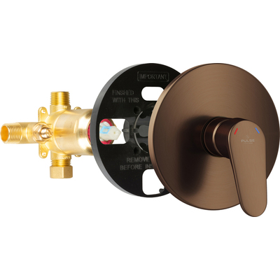 Pulse Showerspas Tru-temp Pressure Balance 1/2 inch Rough-in Valve With Oil-rubbed Bronze Trim Kit 3001-RIV-PB-ORB