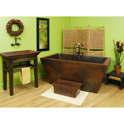 Sierra Copper - Sierra Copper Lexington Tub, SC-LXT-65