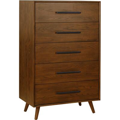 Tov Furniture Emery Pecan 5 Drawer Chest REN-B940-60
