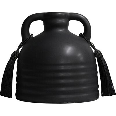 Tov Furniture Adonis Black Ceramic Vase TOV-C68611