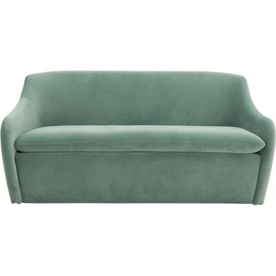 Tov Furniture Cellia Frost Blue Velvet Loveseat TOV-L68389