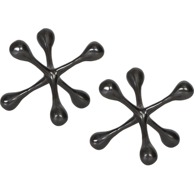 Uttermost Harlan Black Nickel Objects, S/2