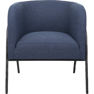 Uttermost Jacobsen Denim Barrel Chair