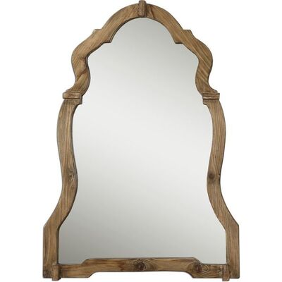 Uttermost Agustin Light Walnut Mirror 07632