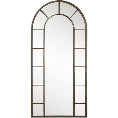 Uttermost Dillingham Black Arch Mirror 10505