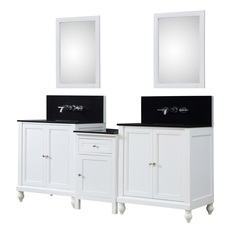 double vanity bathroom cabinets