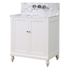 vanity with sink and top