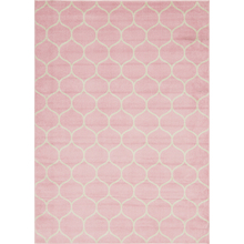 Collection Rounded Trellis Frieze by Unique Loom