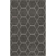 Collection Geometric Trellis Frieze by Unique Loom