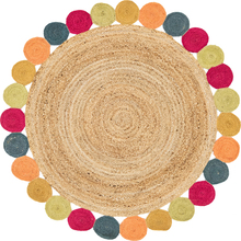 Collection Circles Braided Jute by Unique Loom
