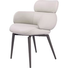 Collection Como Swivel Dining Armchair by WhiteLine